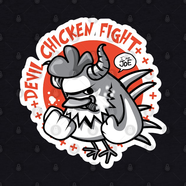 Devil Chicken Fight by Monkiji321